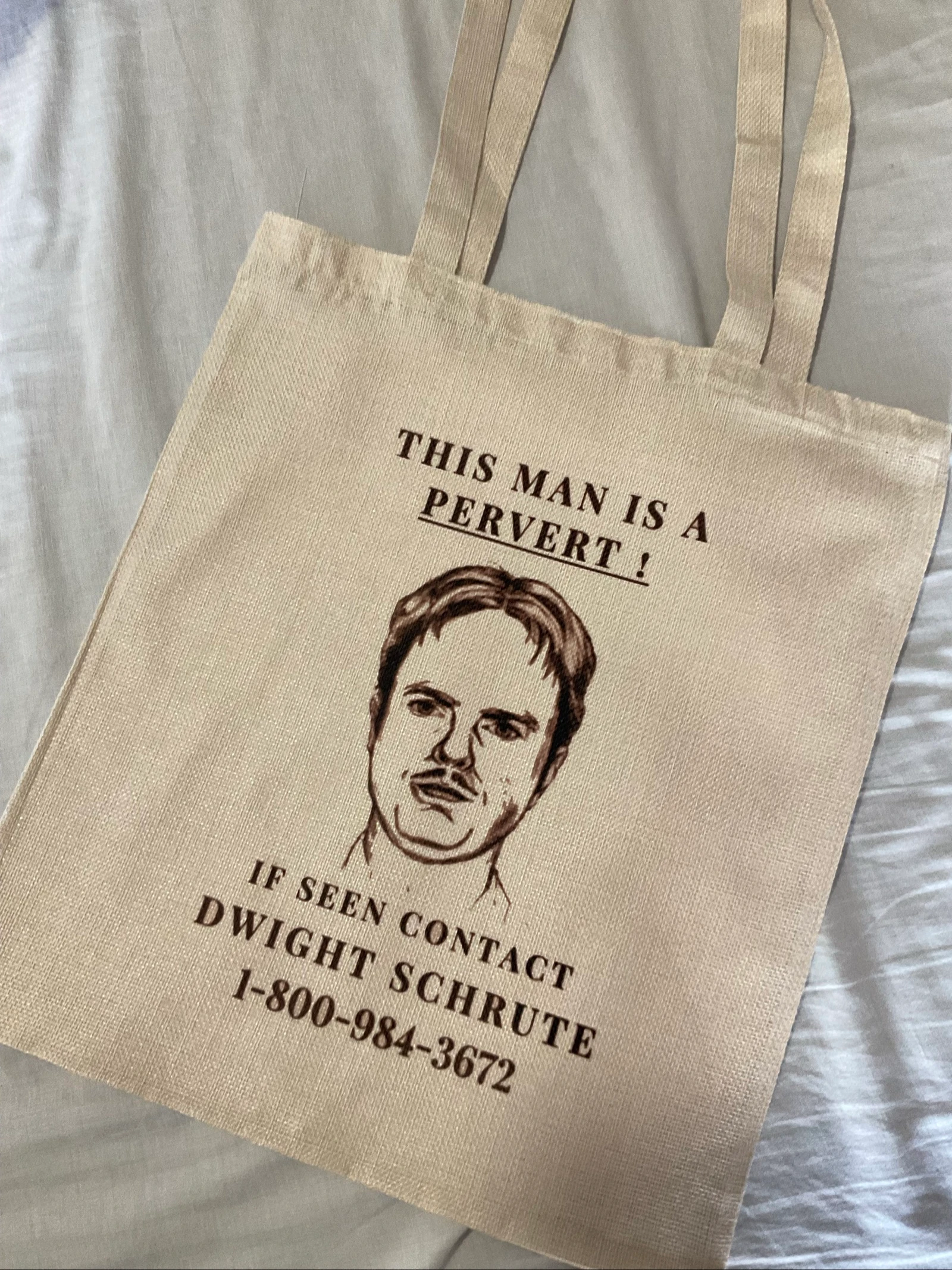 Tote bag Dwight Schrute , The office – photo 14